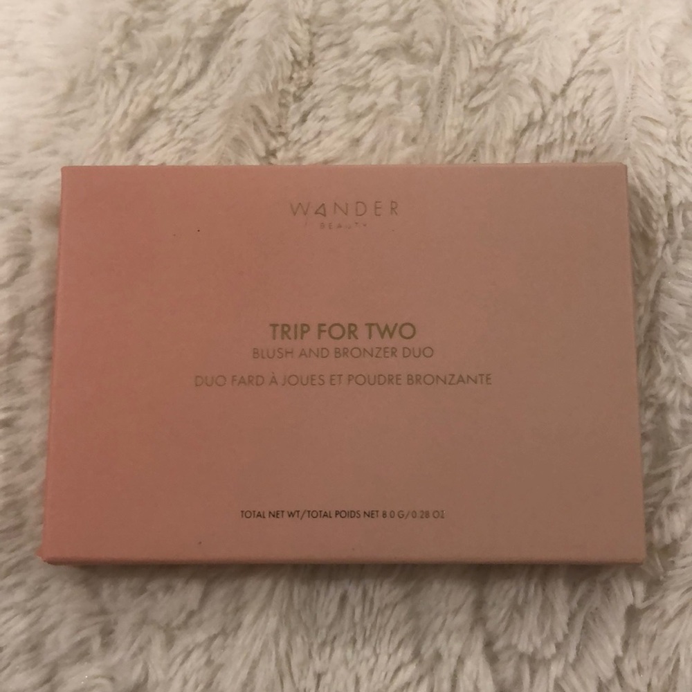 Wander blush bronzer duo